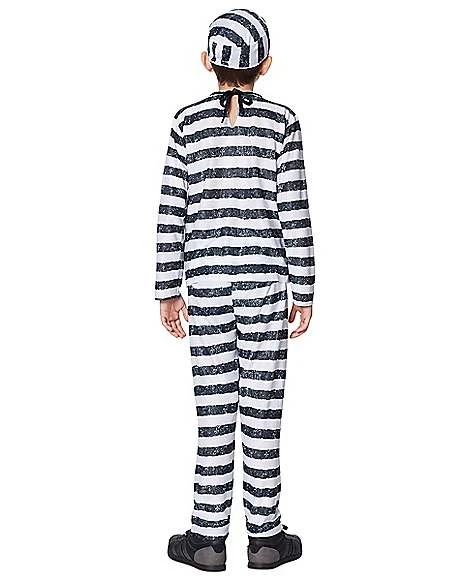 Kids Jailbird Costume 2 Kids Jailbird Costume - Image 2