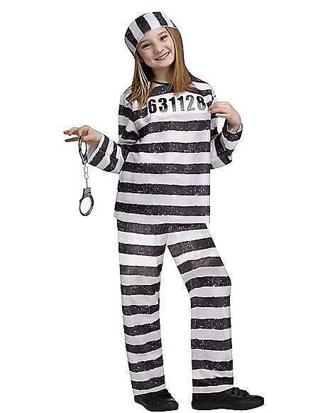 Kids Jailbird Costume 3 Kids Jailbird Costume - Image 3