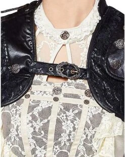 Black Steampunk Vest -Online Halloween Costumes 07467640 c