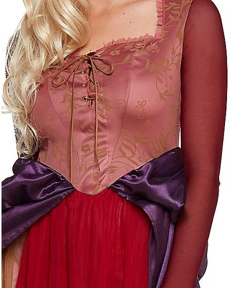 Adult Sarah Sanderson Plus Size Costume - Hocus Pocus 3 Adult Sarah Sanderson Plus Size Costume - Hocus Pocus - Image 3