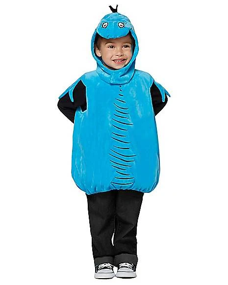 Toddler Blue Fish Costume - Dr. Seuss 1 Toddler Blue Fish Costume - Dr. Seuss