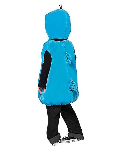 Toddler Blue Fish Costume - Dr. Seuss 2 Toddler Blue Fish Costume - Dr. Seuss - Image 2