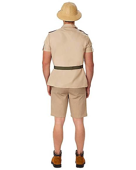 Adult Men's Zookeeper Plus Size Costume 2 Adult Men's Zookeeper Plus Size Costume - Image 2