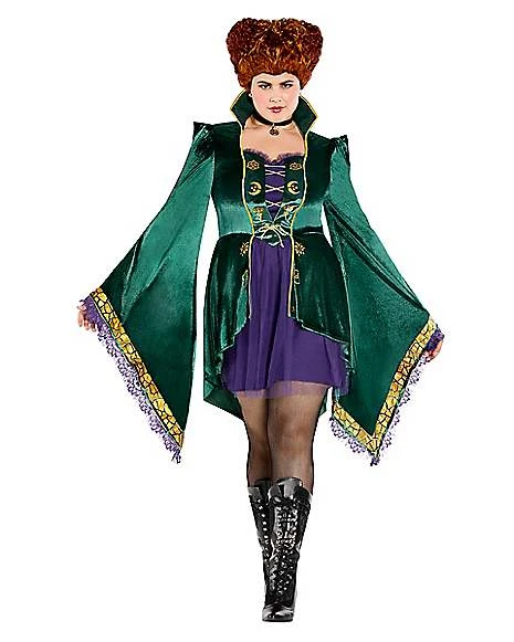 Adult Winifred Sanderson Dress - Hocus Pocus 3 Adult Winifred Sanderson Dress - Hocus Pocus - Image 3