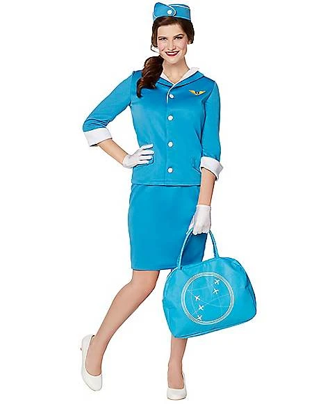 Adult Flight Attendant Costume 1 Adult Flight Attendant Costume