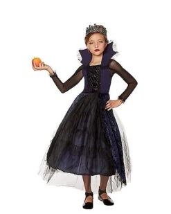 Kids Navy Evil Queen Costume