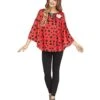 Adult Ladybug Poncho