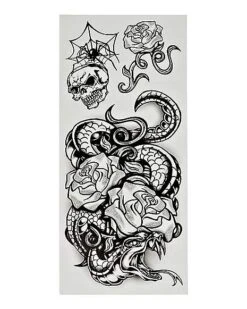 Multi-Pack Punk Tattoos - 6 Count -Online Halloween Costumes 07595838 c