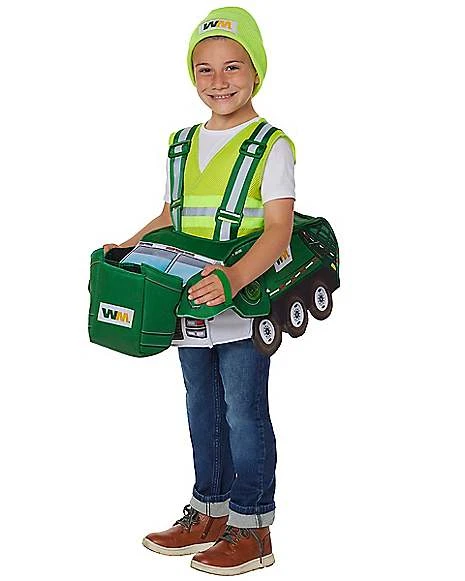 Toddler Waste Management Ride-Along Costume With Sound 1 Toddler Waste Management Ride-Along Costume With Sound