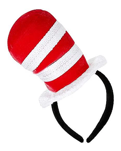 Cat In The Hat Sequin Mini Hat – Dr. Seuss 1 Cat In The Hat Sequin Mini Hat – Dr. Seuss