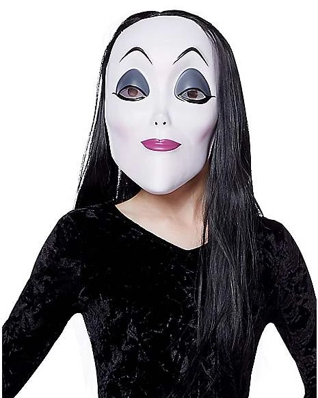 Kids Morticia Addams Costume - The Addams Family 2 2 Kids Morticia Addams Costume - The Addams Family 2 - Image 2