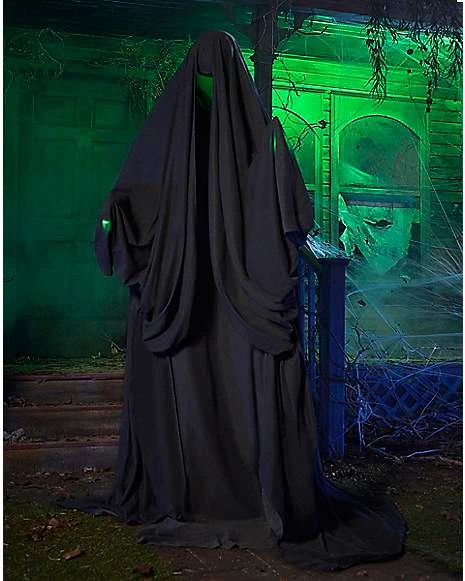 6 Ft Hooded Phantom Animatronic 1 6 Ft Hooded Phantom Animatronic