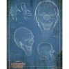 Spirit Halloween Factory Animatronic Blueprint Posters - 4 Pack