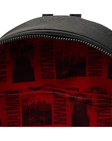 Loungefly The Shawdow Mini Backpack - Batman 5 Loungefly The Shawdow Mini Backpack - Batman - Image 5