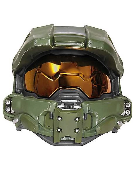 Kids Master Chief Light-Up Helmet Deluxe - Halo 1 Kids Master Chief Light-Up Helmet Deluxe - Halo