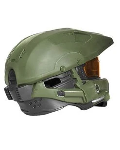 Kids Master Chief Light-Up Helmet Deluxe - Halo 9 Kids Master Chief Light-Up Helmet Deluxe - Halo -Online Halloween Costumes 07651862 d