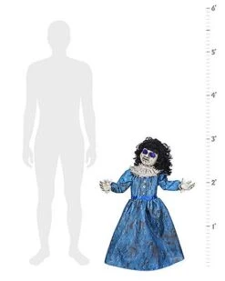3 Ft Roaming Antique Doll Animatronic -Online Halloween Costumes 07651979 g